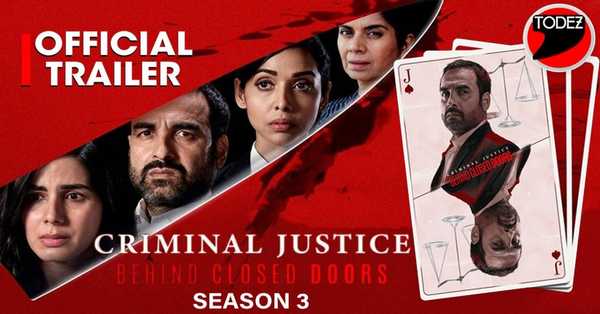 Criminal Justice Season 3 Web Series 2022: release date, cast, story, teaser, trailer, first look, rating, reviews, box office collection and preview